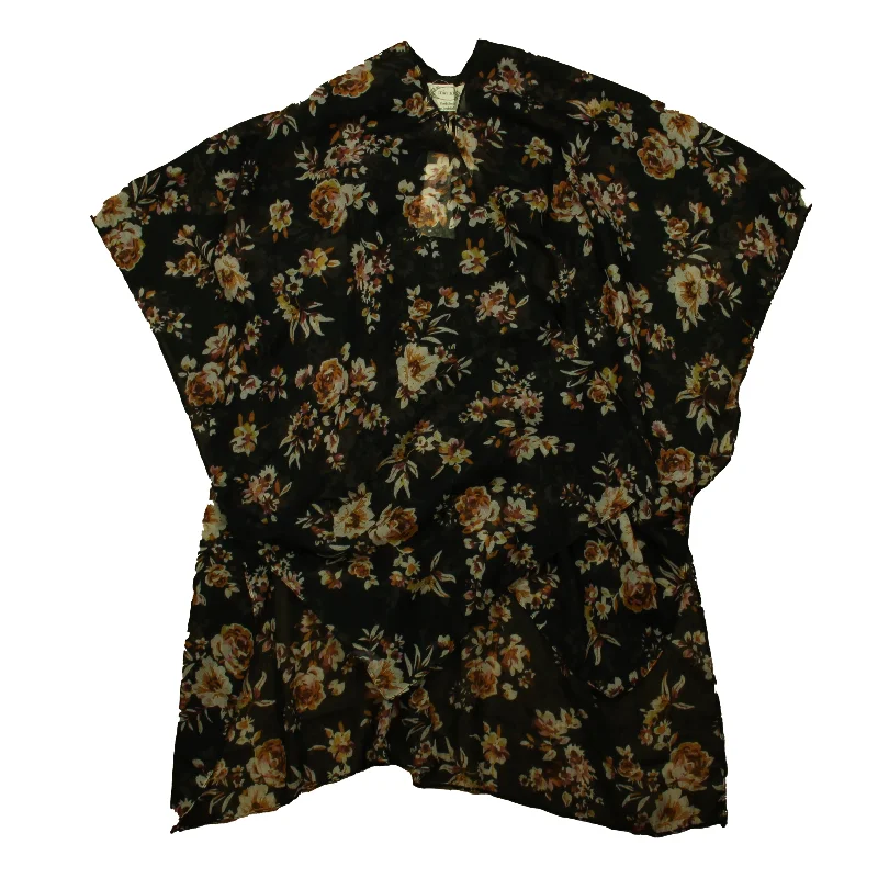 Get It Before It’s Gone Mia Joy Girls Black Floral Blouse