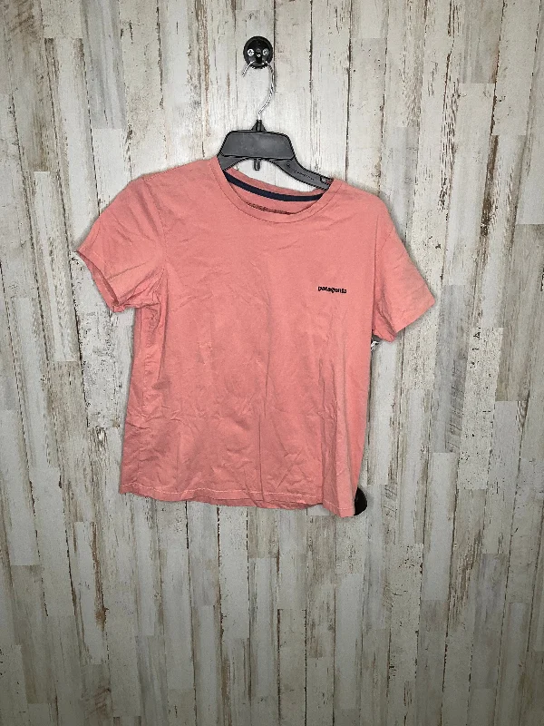 Limited Time Pink Top Short Sleeve Patagonia, Size M