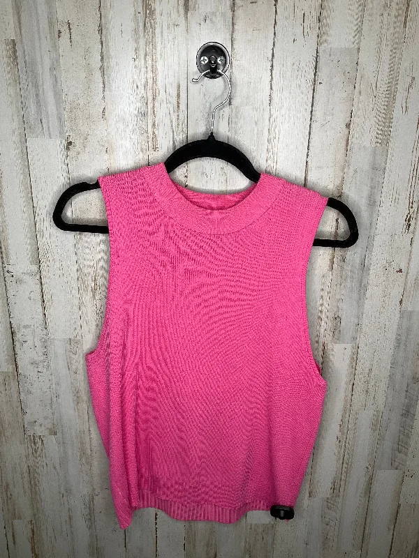 Hurry In Pink Top Sleeveless Asos, Size 1x