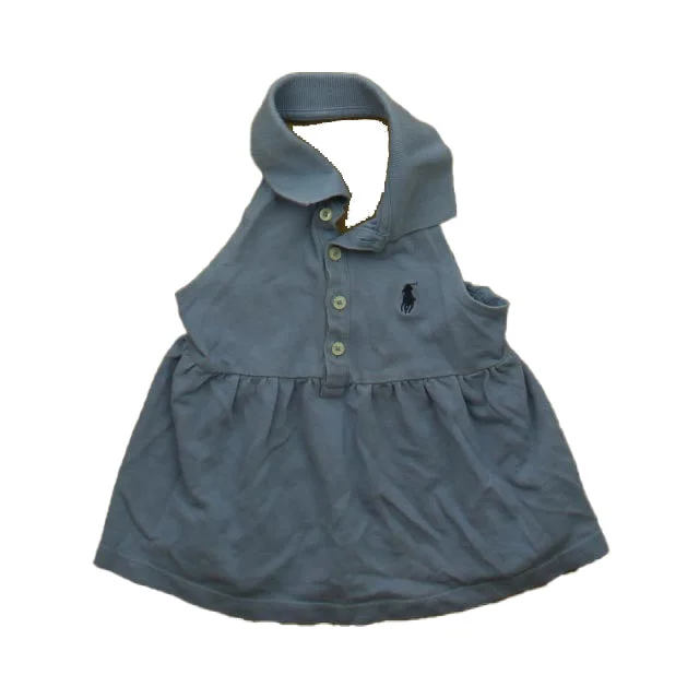 Special Savings Ralph Lauren Girls Blue Tank Top