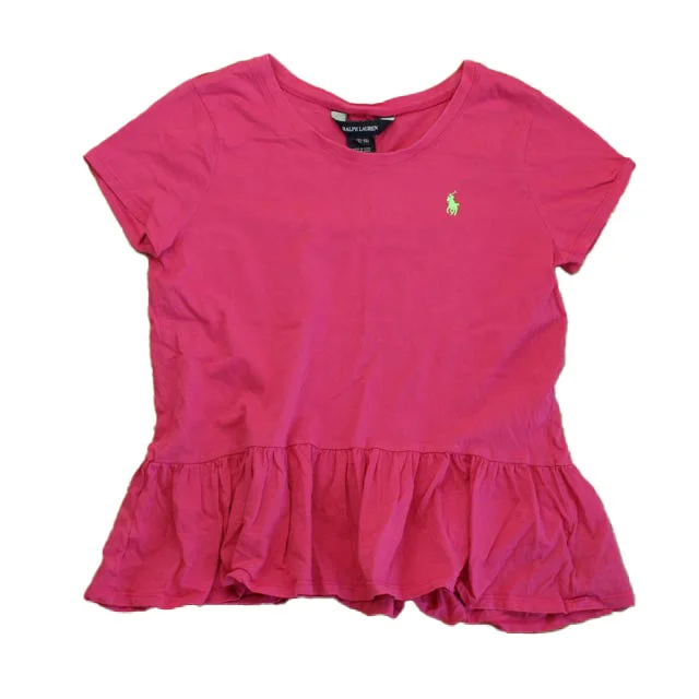 Big Discounts Ralph Lauren Girls Pink T-Shirt