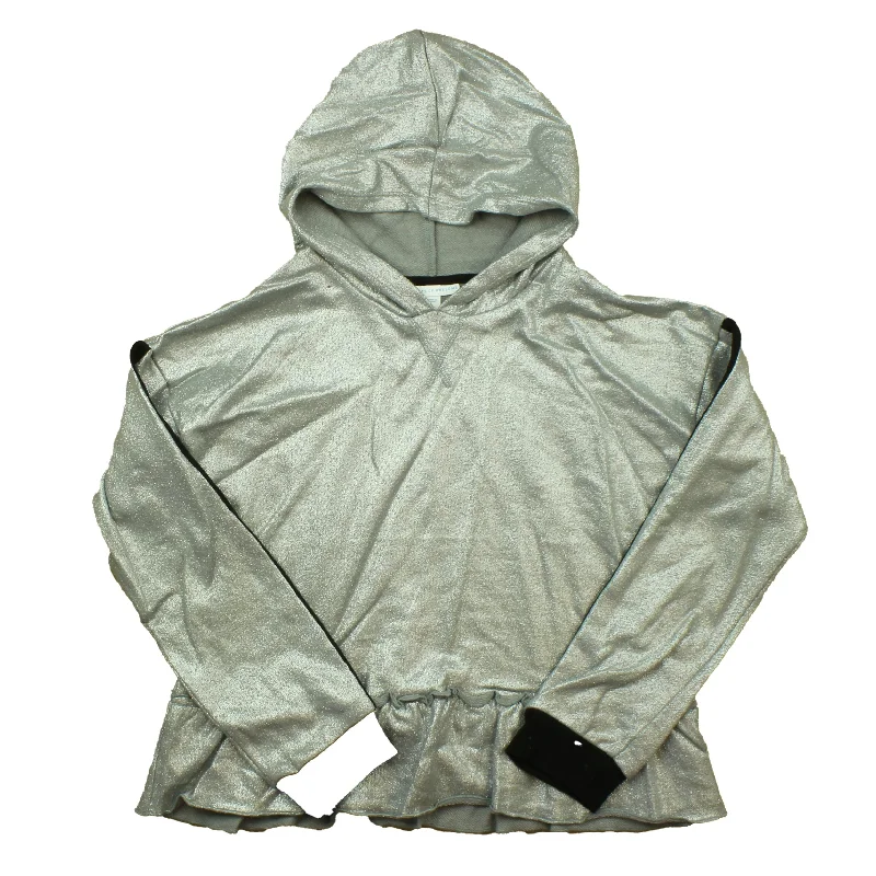 Can't Be Beat Rockets Of Awesome Girls Silver Hoodie