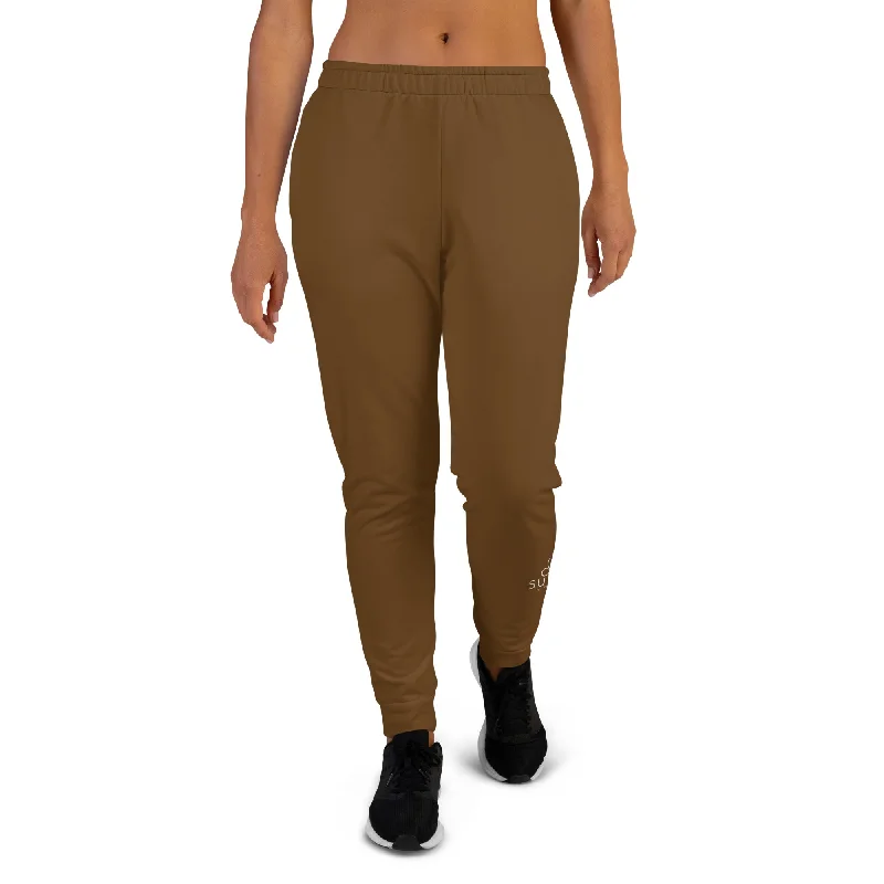Best Bargains Sunia Yoga Brown Women's Joggers