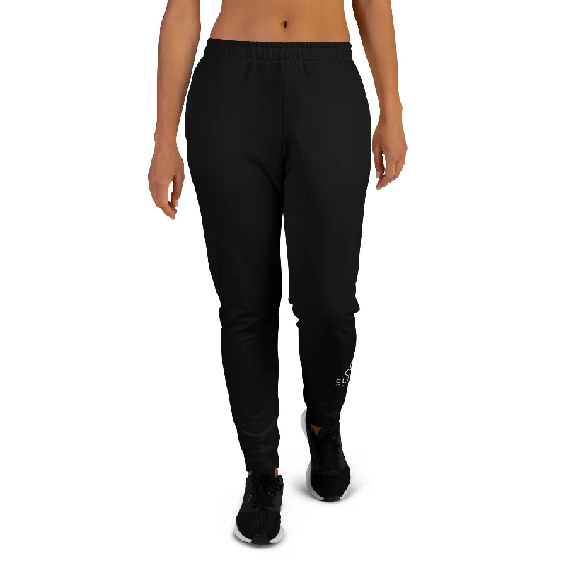 Final Markdown Sunia Yoga Solid Black Women's Joggers