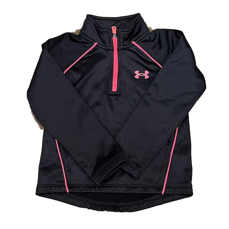Savings Bonanza Under Amour Girls Black | Pink Athletic Top