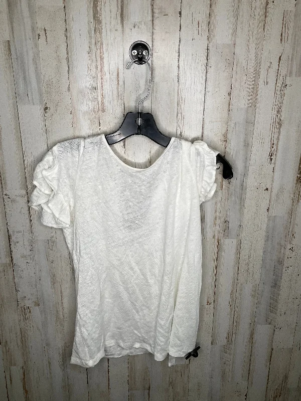 Price Buster White Top Short Sleeve Vineyard Vines, Size S