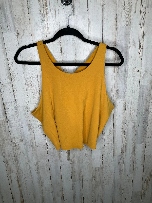 Quick Sale Yellow Athletic Tank Top Nike Apparel, Size 2x