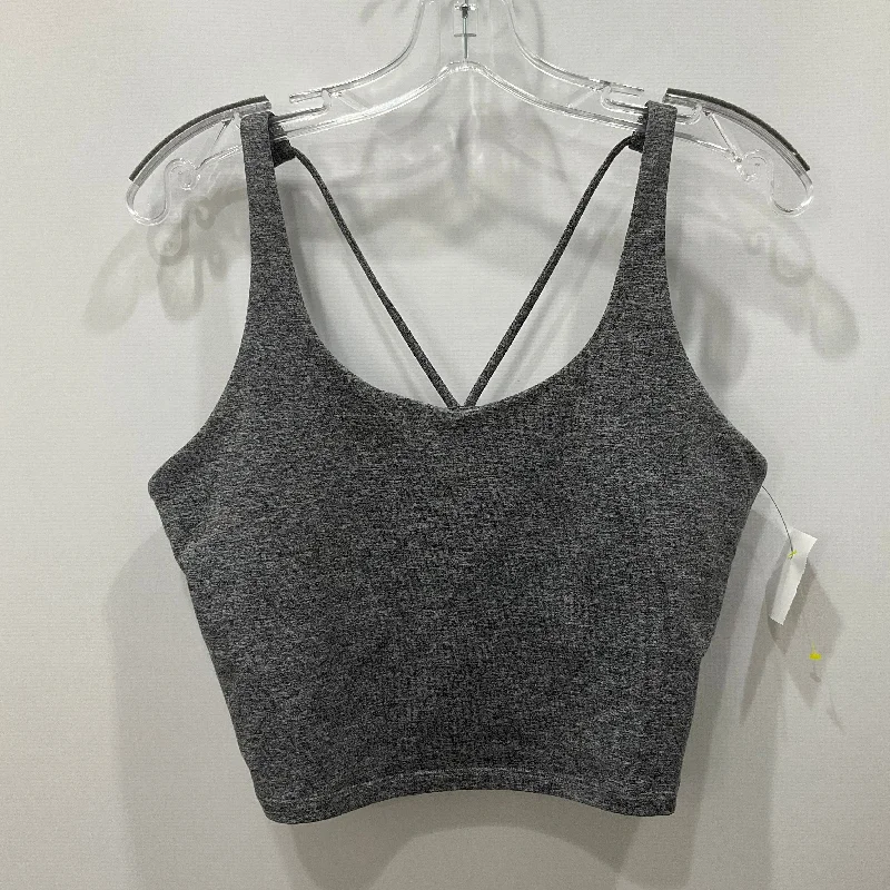 Today’s Deal Athletic Bra By Spiritual Gangster In Grey, Size: M
