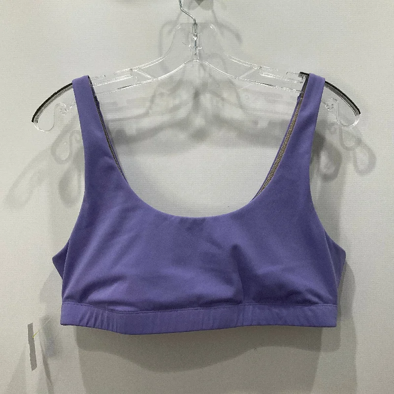 Deep Discounts Athletic Bra By Vuori In Purple, Size: Xl