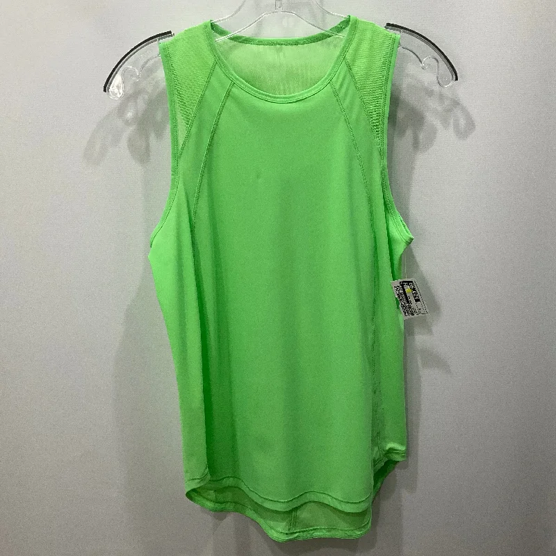 Can't Miss Athletic Tank Top By Lululemon In Green, Size: 4