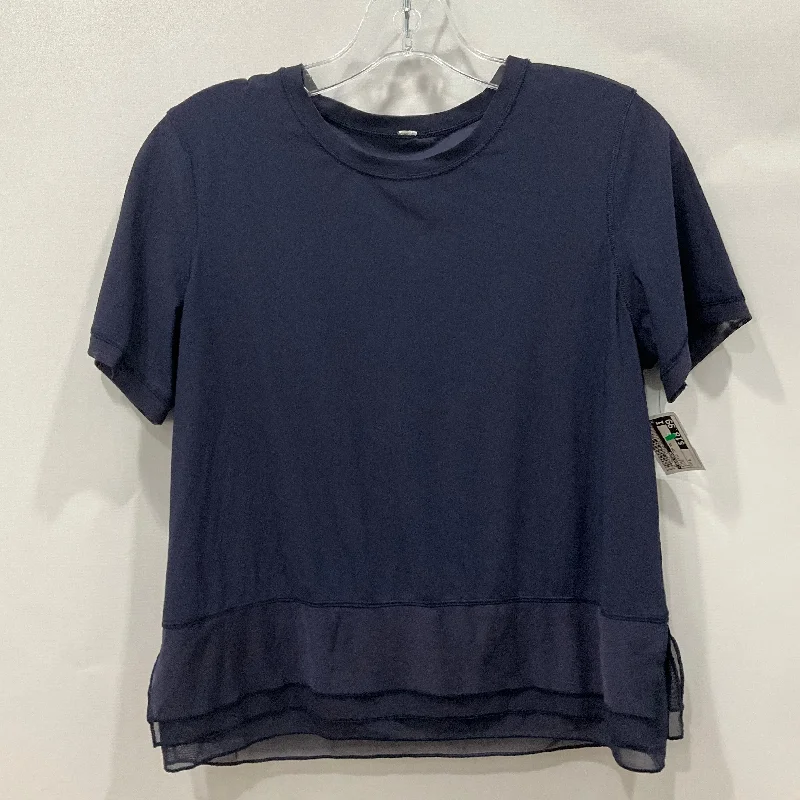 Price Drop Alert Athletic Top Short Sleeve By Lululemon In White, Size: 6