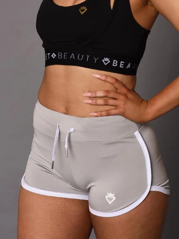 Steals and Deals Beauty Booty Shorts - Grey
