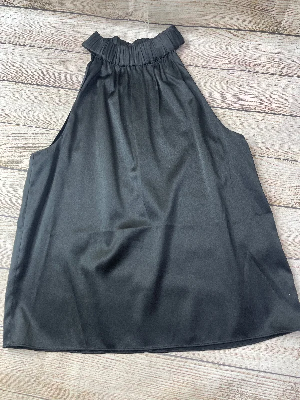 Big Discounts Black Blouse Sleeveless Frame, Size S