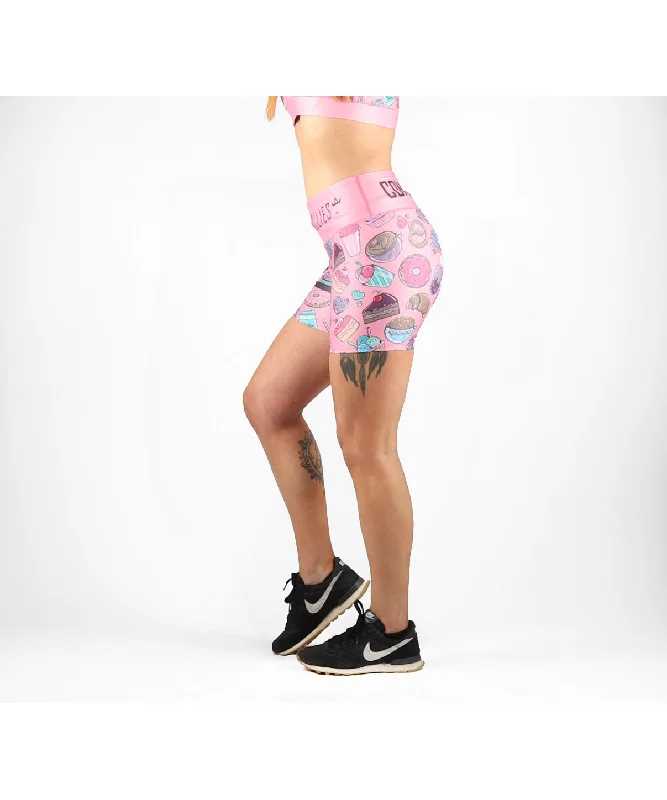 Super Savings Combat Dollies Cheat Day Fitness Shorts