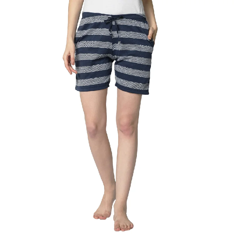 Vimal Jonney Blue Shorts For Women's