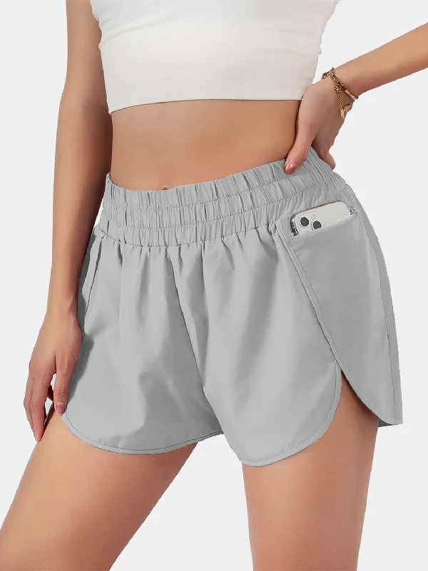 Act Now Elastic Waist Active Shorts