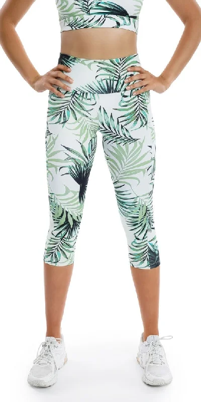 Epic Deals Palm Springs Body Luxe Capri Leggings with Pocket