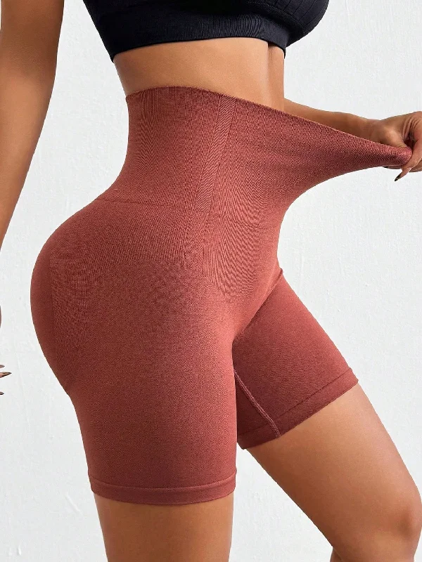 Get It Before It’s Gone Seamless High Waist Active Shorts
