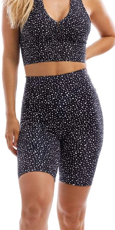 Price Cut Star Dust Body Luxe Biker Shorts