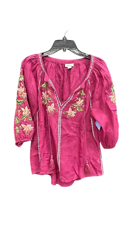 Unbeatable Prices Top Long Sleeve By Sundance In Purple, Size: S