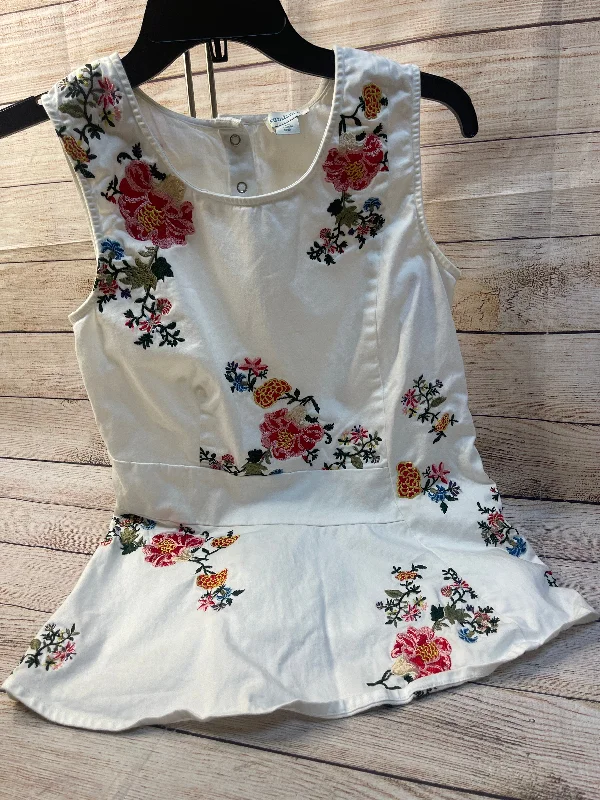 Massive Deals White Top Sleeveless Sundance, Size Xs