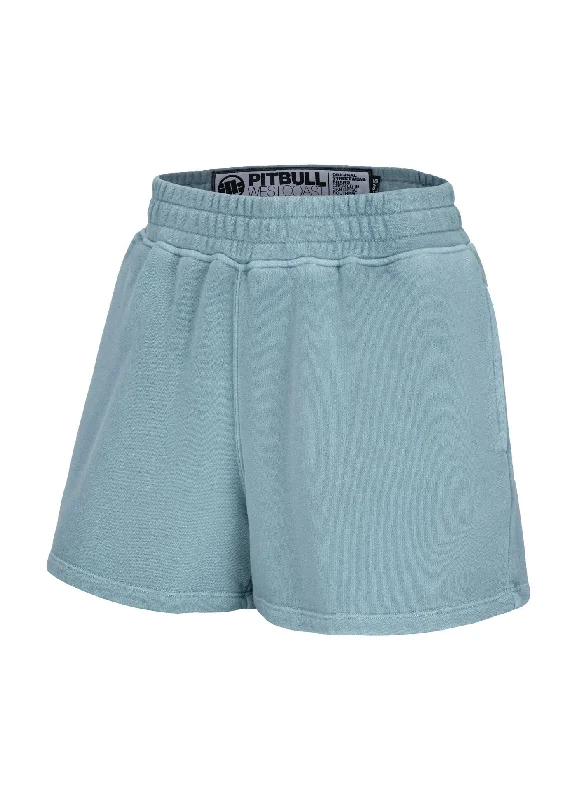 Women's sweat shorts Washed Manzanita - Blue